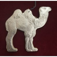 Игрушка ёлочная Верблюд, картон. СССР