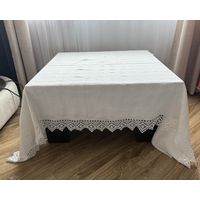 Старинная домотканая скатерть винтаж