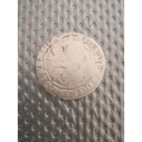 6 грошей 1665 года AT с рубля!