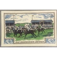 Нодгельд 50 пфеннигов 1921 год. Брауншвейг. Веймарская республика