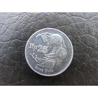 Индонезия. 25 рупий. 1995. С 20 копеек. Распродажа коллекции. Смотрите другие лоты.