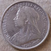 Великобритания 1 пенни, 1900 г., KM# 790