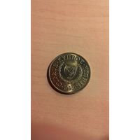 Кипр, 20 центов 1998.