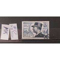 ФРАНЦИЯ 1954г. Полная серия. Гаш.