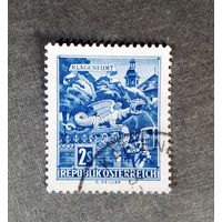 Марка Австрия 1968 год Архитектура