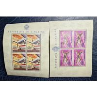 Сан-Марино ми лист 801 и 829