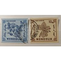 РАСПРОДАЖА КОЛЛЕКЦИИ. Монголия, марки "флора"