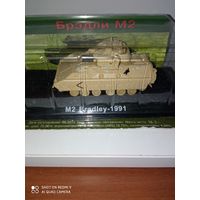 M2 Bradley-1991 - модель 1/72 Арсенал-Коллекция серии Танки Мира N 18