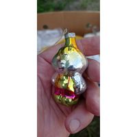 РЕДКАЯ ЁЛОЧНАЯ ИГРУШКА СССР ЧУДИК  ЛОТ 18 КАТАЛОГ СОСТОЯНИЕ ! НА  ФОТО . ОРИГИНАЛ  .  Распродажа Коллекции !!! . Экспресс  Аукцион  не с рубля без МПЦ и прочего 3 ДНЯ  .Много лотов в продаже .