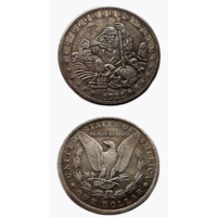 Сувенирная монета 1 доллар 1921 Монах