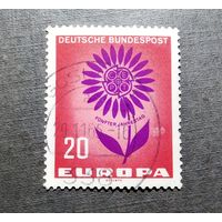 Марка Германия 1964 год Европа СЕРТ