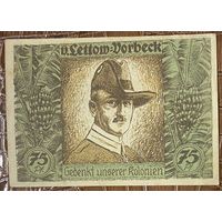 Нодгельд 75 пфеннигов 1921 год. Гамбург, Берлин, Бремен.. Веймарская республика