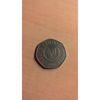 Кипр, 50 центов 1993.