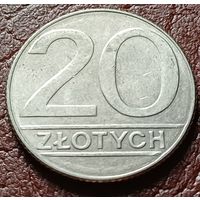Польша 20 злотых, 1990    ( 1-12-4 )