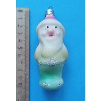 Ёлочная игрушка из далёкого и прекрасного детства. Гномик). С рубля