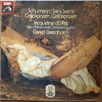 Schumann, Saint-Saens, Jacqueline Du Pre, Daniel Barenboim, New Philharmonia Orchestra London – Schumann Cellokonzert / Saint-Saens Cellokonzert