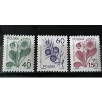 Польша 1989 Флора Лекарственные растения