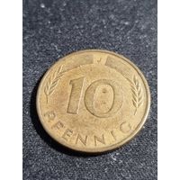 ФРГ 10 пфеннигов 1981 J