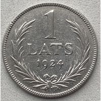 Латвия 1 лат 1924 г.