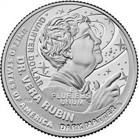 25 центов 2025 США Вера Рубин, Американские Женщины UNC двор D