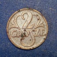 2 гроша 1938 Польша #2