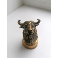 Стопка - перевертыш Бык, литье, бронза