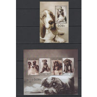 Фауна собаки Гайана 2007** Домашние животные Mi#7922-7926