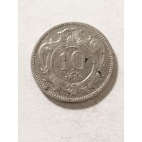 Австрия 10 геллер 1894