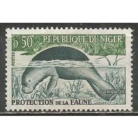 Нигер(Республика). Ламантин. 1962г. Mi#21.