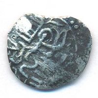 Золотая Орда Дирхем Хан Шадибек чекан Азак серебро