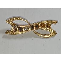 Брошь - заколка  . Распродажа винтажный бижутерии с рубля !