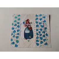 Обертка от конфеты СССР.