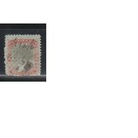 США-1874(Скотт. R151) , гаш., REVENUE, Налоговые марки, Президенты, Вашингтон, зел. бумага