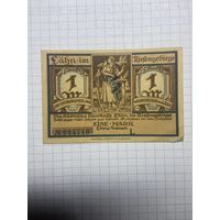 1 марка  (нотгельды) г. Германия.-1412