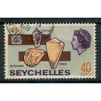 Британские колонии - Сейшелы - 1967г. - ракушки, 40 с - 1 марка - гашёная [Mi 240]. #3-WB-100-KS-6