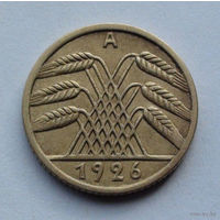Германия 5 рейхспфеннигов, 1926 A