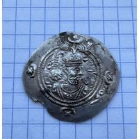 Сасаниды драхма Хосров второй (вес 4,00).    .И-36