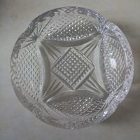 Пепельница хрустальная