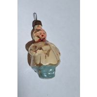 Елочная мини игрушка Девочка из ереванского набора Малютка