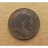 Великобритания, пенни 1907 г., Эдуард VII (1901-1910)