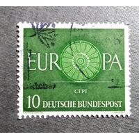 Марка Германия 1960 год Европа СЕРТ