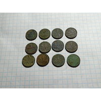 1 грошовики-12 шт. Речь Посполита.