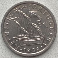 Португалия 2,5 эскудо 1984 г.