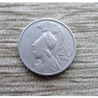 Werty71 Греция 20 драхм 1973 Богиня Афина
