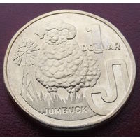 Австралия. 1 доллар 2022. Буква J
