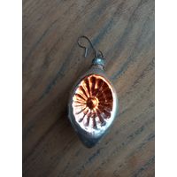 Елочная игрушка СССР, стекло.