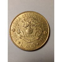 200 лир Италия 1994 год