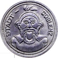 РАСПРОДАЖА!!! - ГЕРМАНИЯ КОБЛЕНЦ 10 пфенигов 1920 год