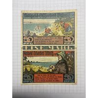 1 марка  (нотгельды) г. Германия.-1412