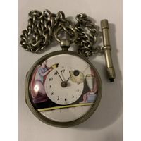 Французские карманные - шпиндельные часы эпохи Ампир